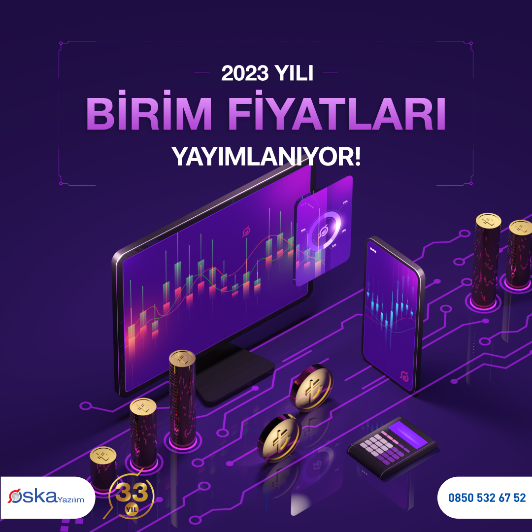 2023 Yılı İnşaat Ve Tesisat Birim Fiyatları Yayımlanıyor! - Oska Yazılım