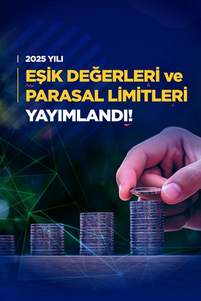 2025 yılı Eşik Değerleri ve Parasal Limitleri Yayımlandı! Spot Image